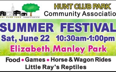 Hunt Club Park Summer Festival – June 22, 2024