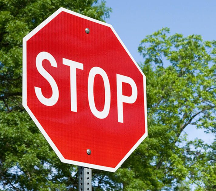 Stop Sign One Week Yield Signs Changing to Stop Signs - Jessica Bradley