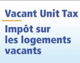 Reminder about March 19 deadline for interim property taxes and Vacant Unit Tax declarations