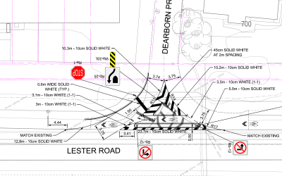 Dearborn Private & Lester Road Intersection Modification