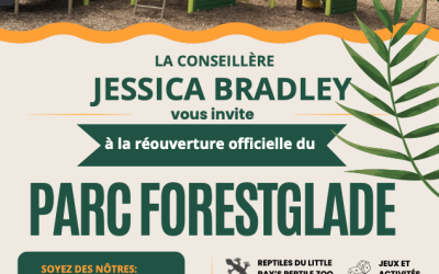 Réouverture du parc Forestglade le mardi 7 juillet