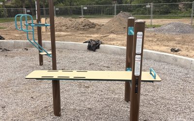 New: Fitness Equipment Installed in Calzavara Park